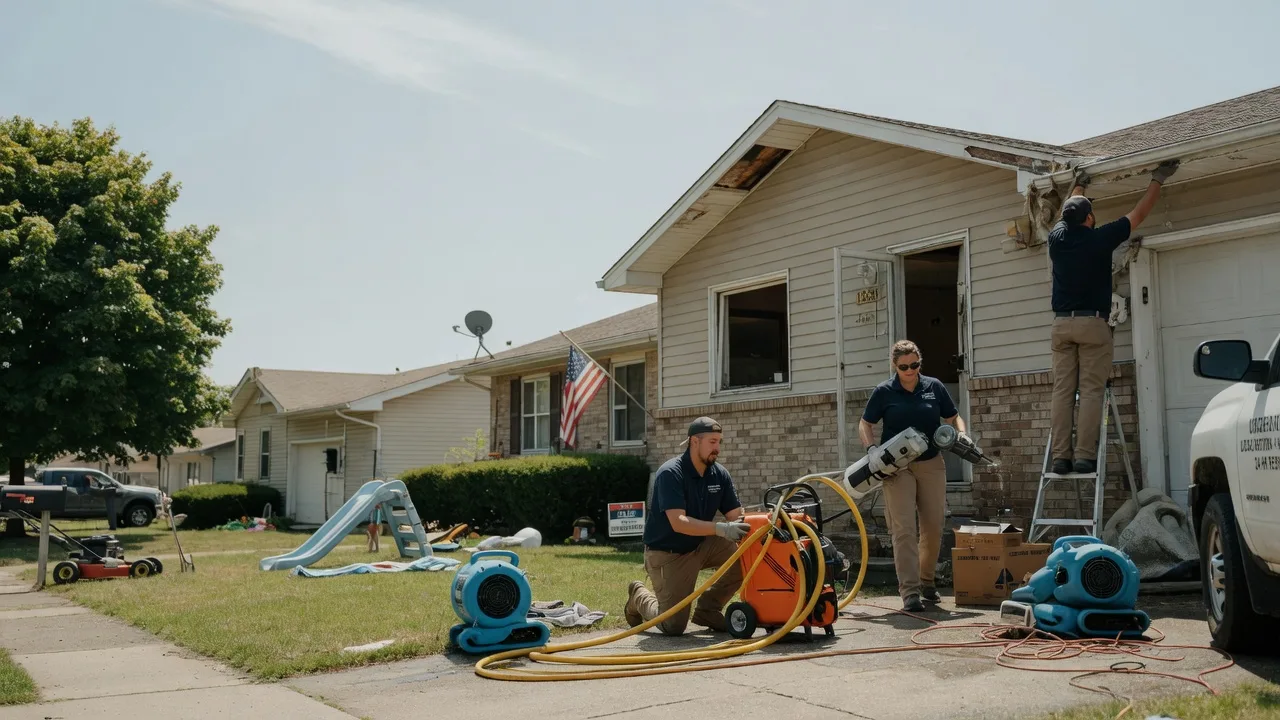 Water Damage Restoration in Taswell, IN near me